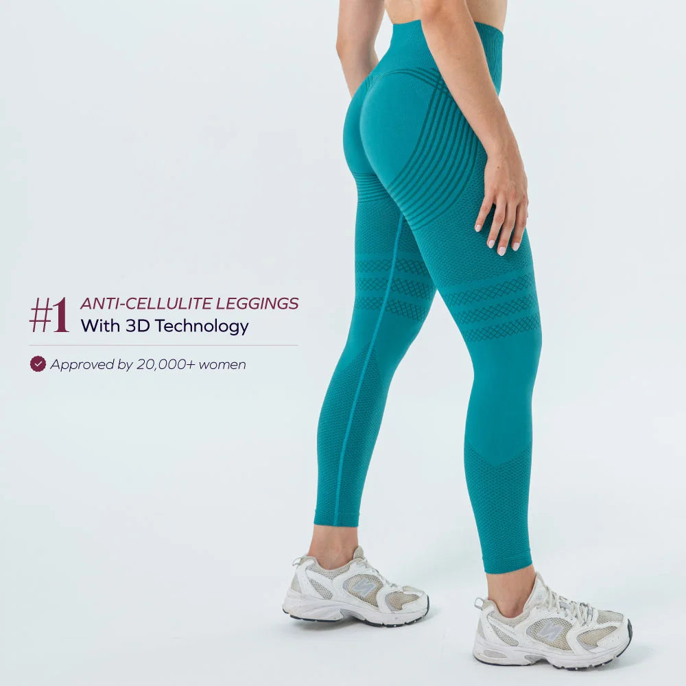 3D Leggings | Dark Grey