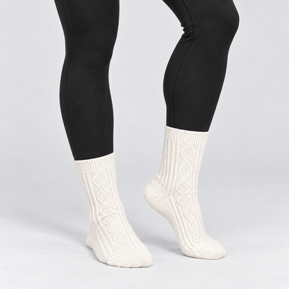 Vela Sculpt™ Ribbed Crew Socks — 3 Pack