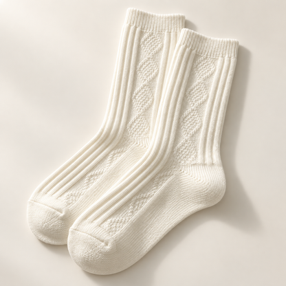 Vela Sculpt™ Ribbed Crew Socks — 3 Pack