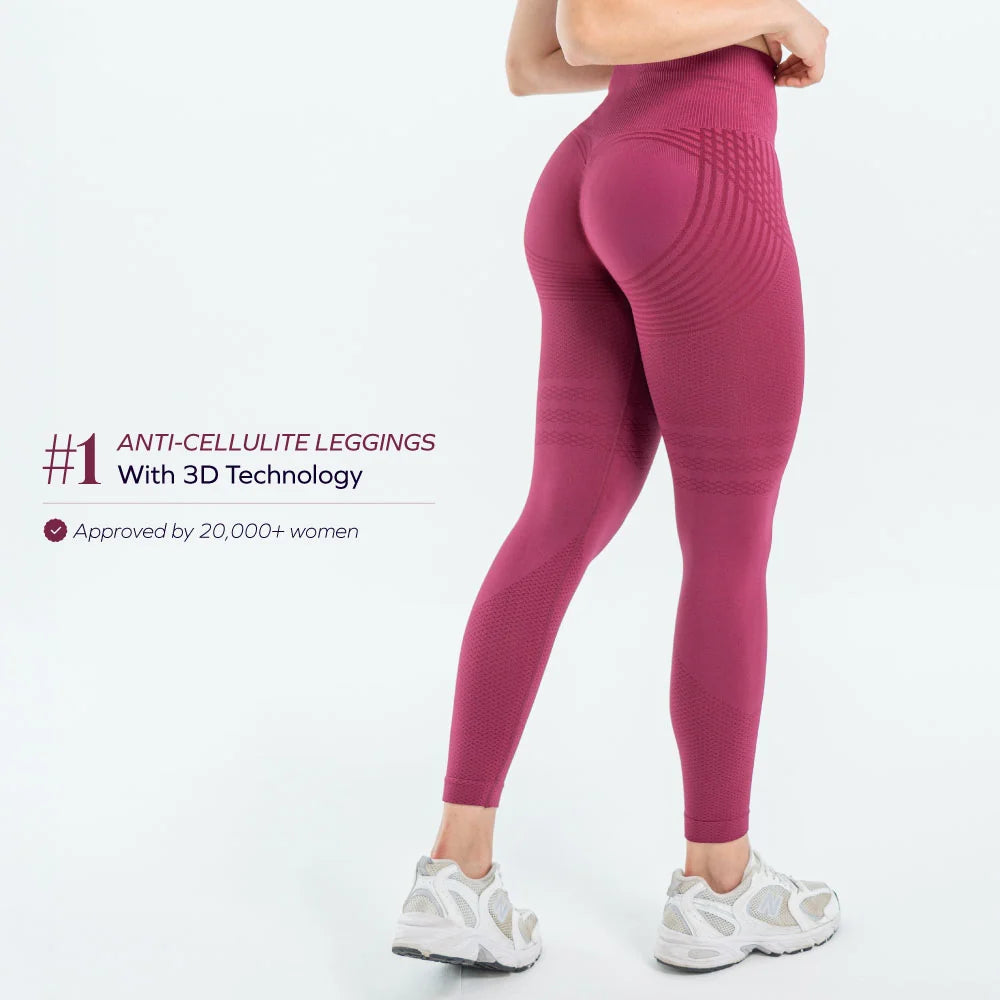 3D Leggings | Beige