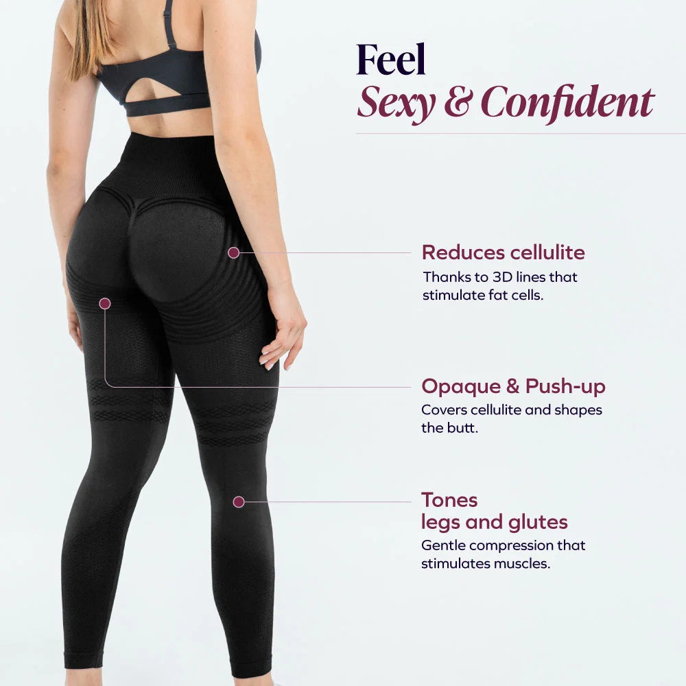 3D Leggings | Beige