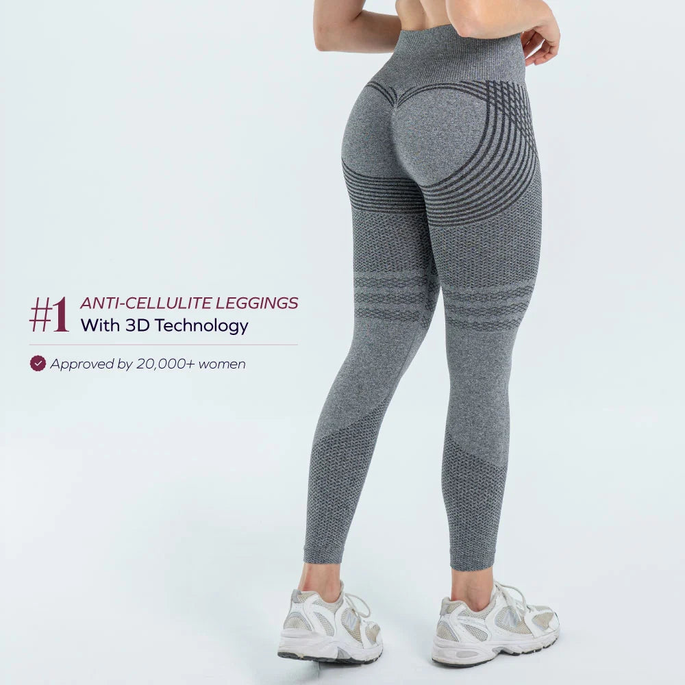 3D Leggings | Beige