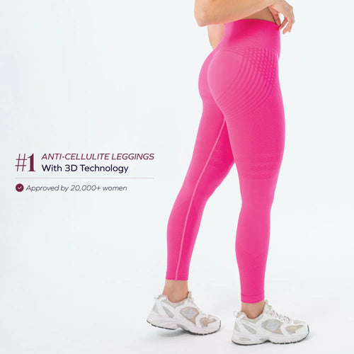 3D Leggings | Pink
